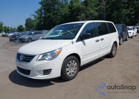 2012 Volkswagen Routan S from USA, damaged, VIN 2C4RVAAG4CR293664